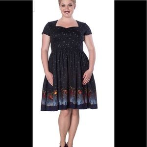 Banned Owl Dress 4X NWT small flaw